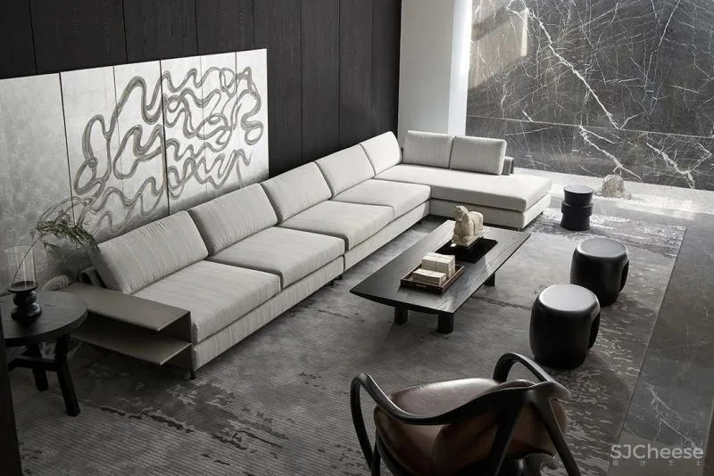 ONE CU壹方设计 成都卓越·晴翠 350㎡气质大宅,麓湖之畔,向心而居