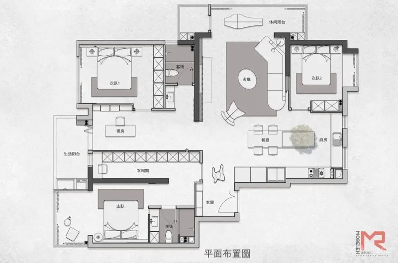 黑暗里的温和纯粹,回归空间的素净情怀 墨然设计
