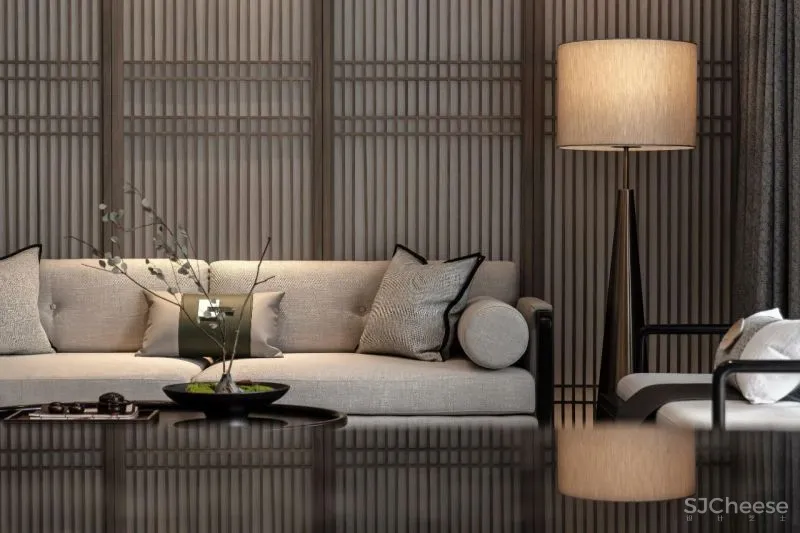 【壹新设计新作】376㎡现代中式别墅样板间——禅语•共鸣！