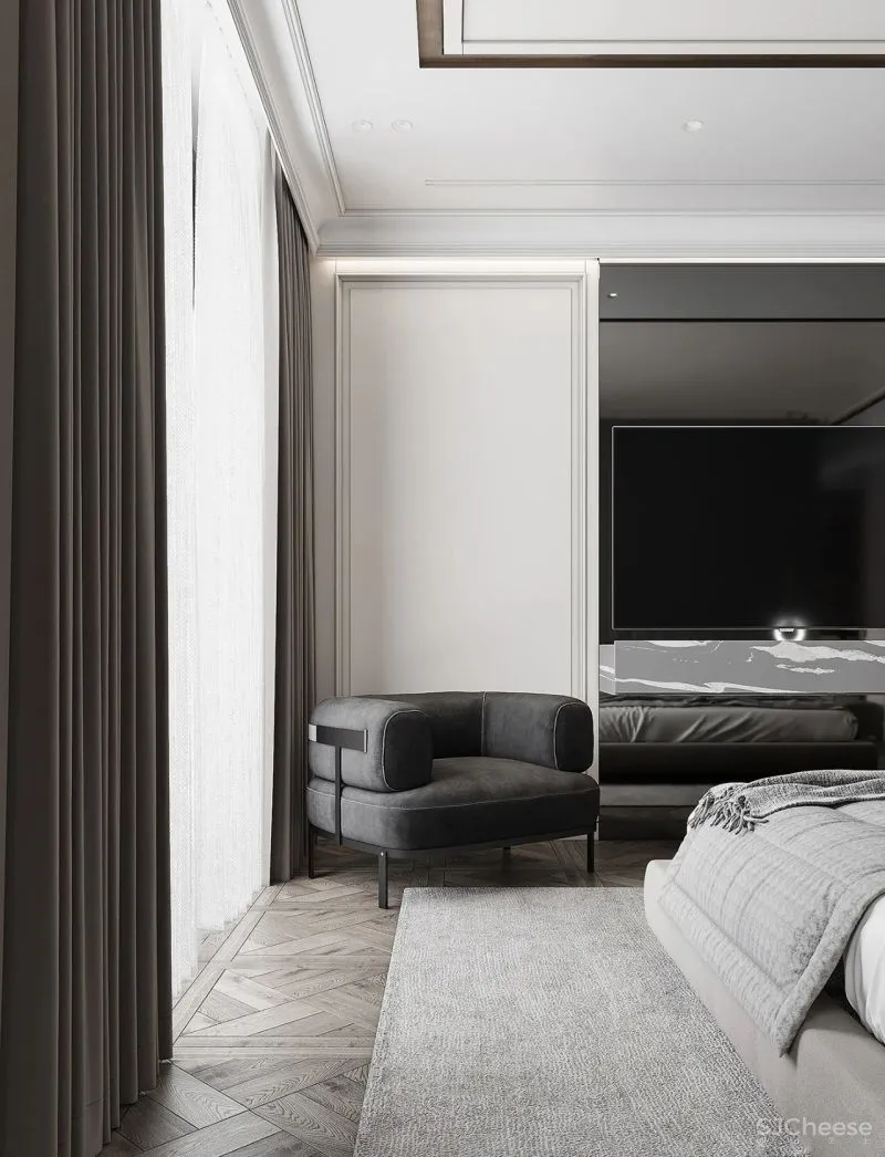 舒适到极致的主卧套房设计 15款