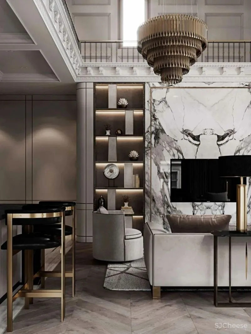 55㎡简约小宅,将奢华藏于其中!
