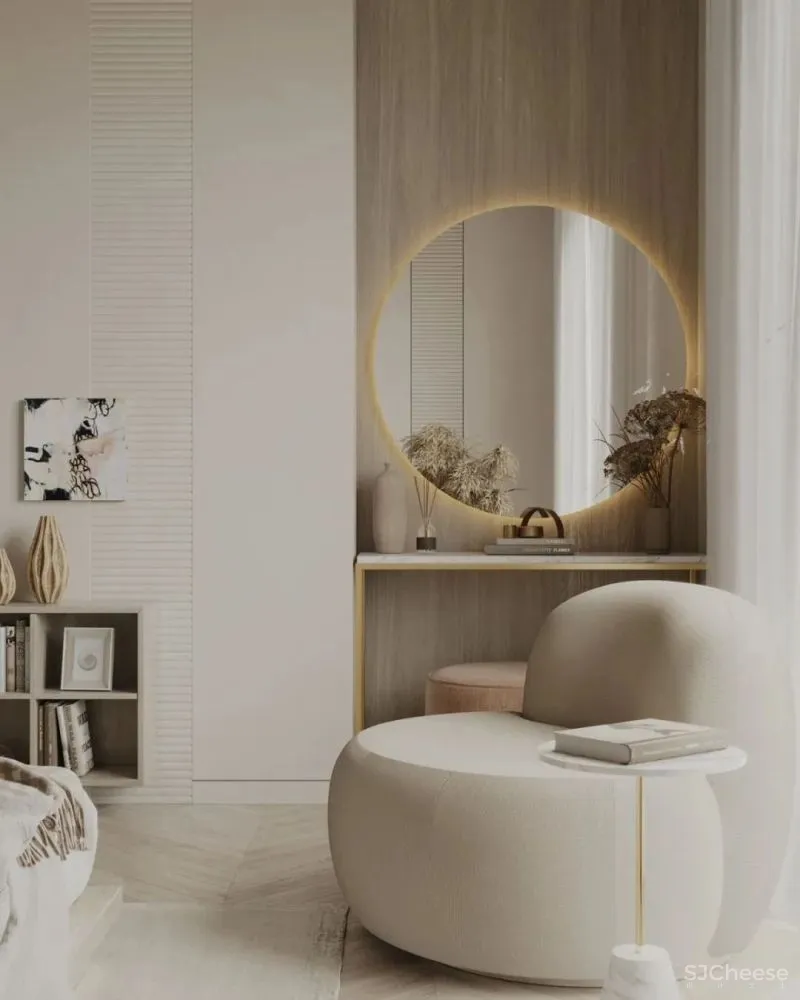 粉色 亚麻色,藏在公寓里的温润细腻!