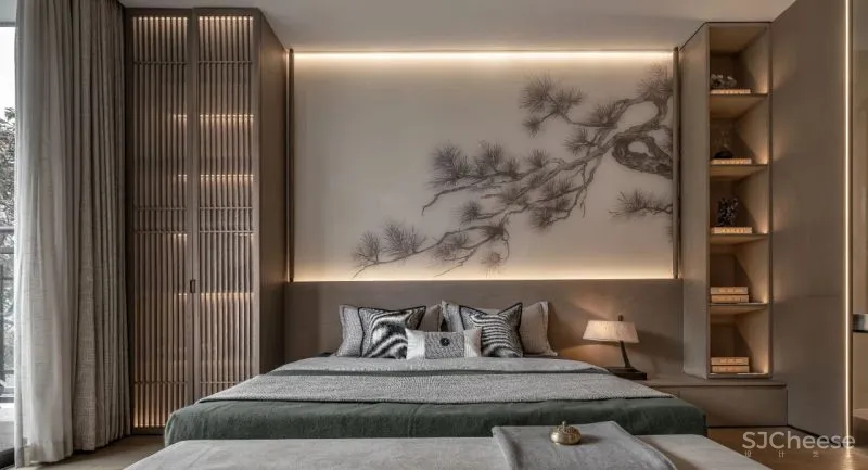 【壹新设计新作】376㎡现代中式别墅样板间——禅语•共鸣！