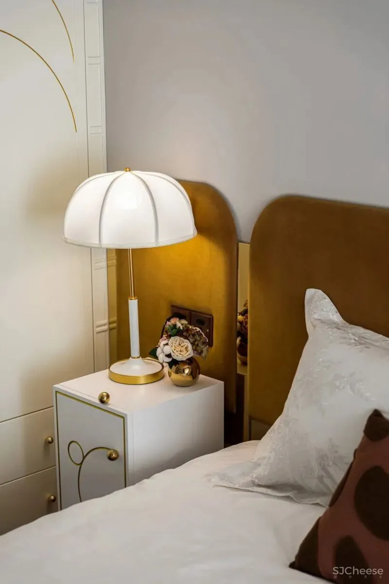 90㎡复古混搭浪漫精致室内设计