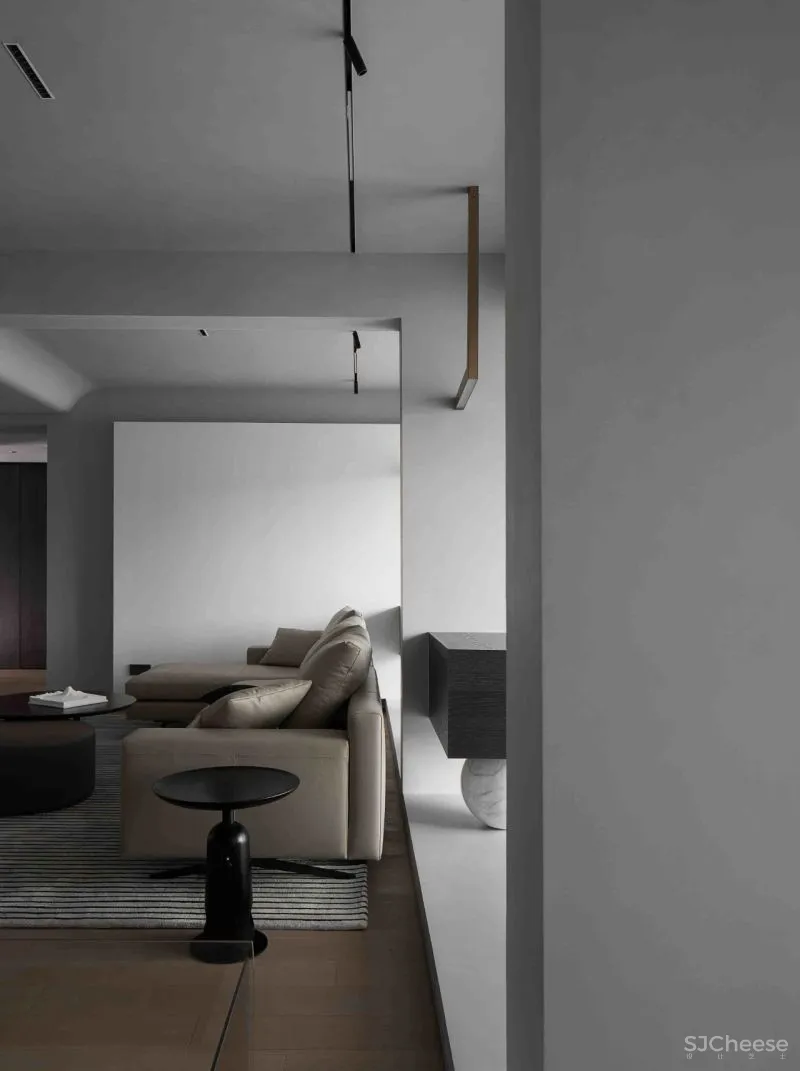 两户改一户,构造简致生活大平层︱辰佑设计