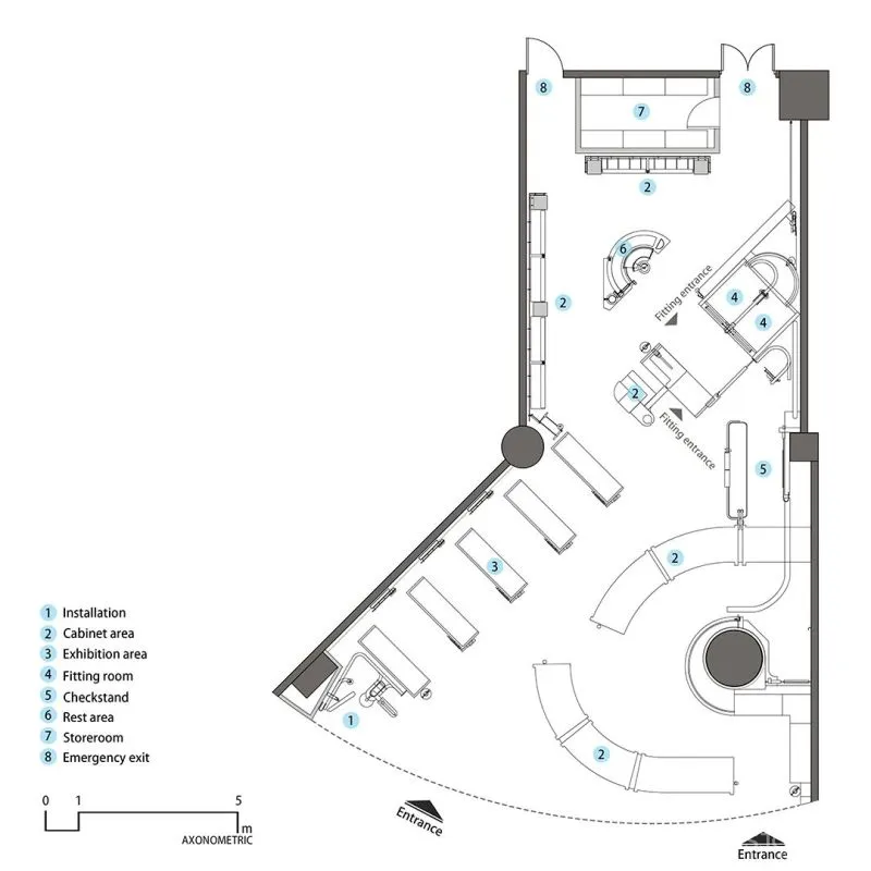 Some Thoughts 李京泽 蕉内深圳概念店,探索机械美学装置的趣味性