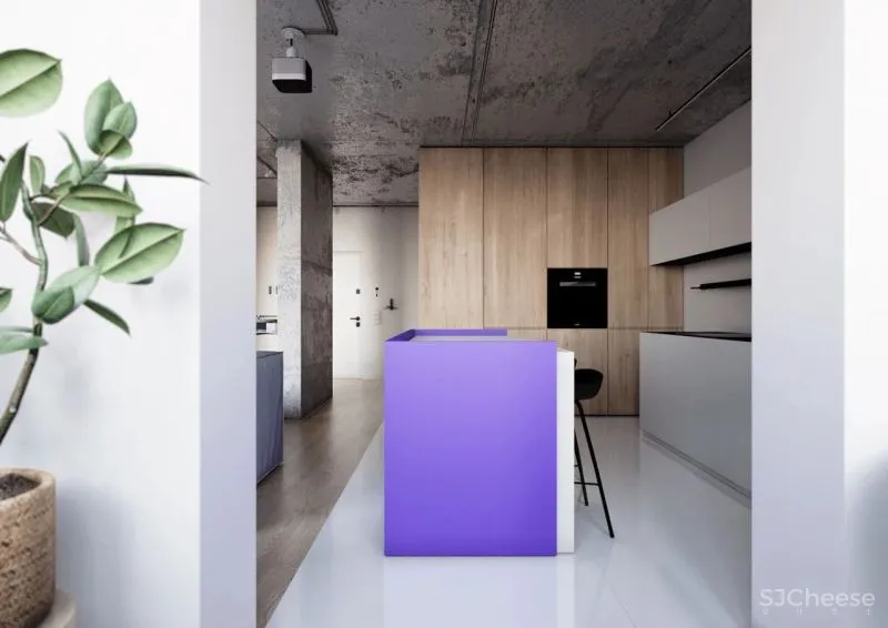 蓝灰色轻工业风，鲜活又沉稳！