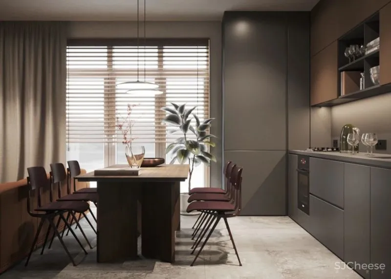 140㎡高级黑，雅痞范！