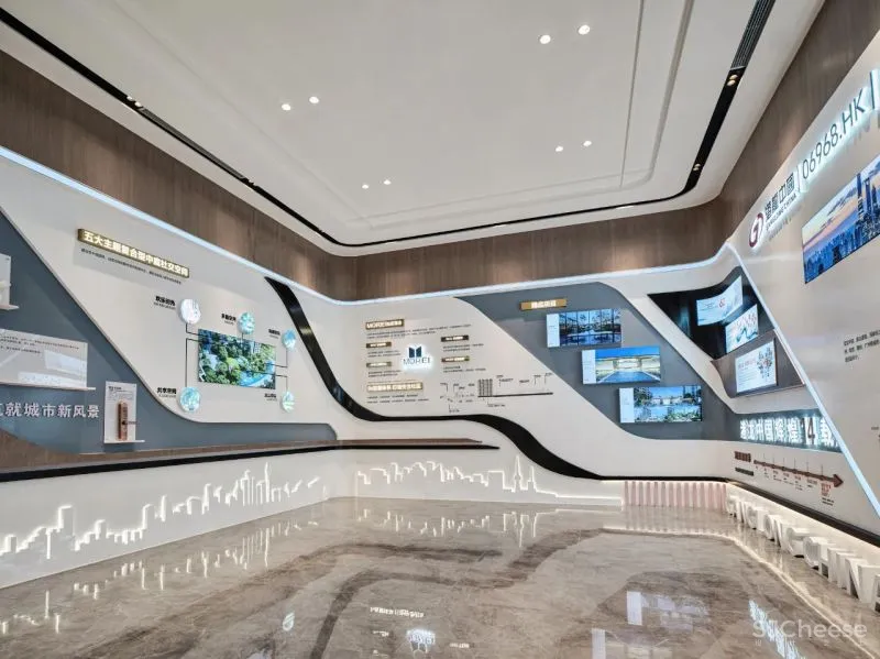 易和设计 别样漫生活 —— 港龙·紫誉华庭 （售楼处 样板间2套）