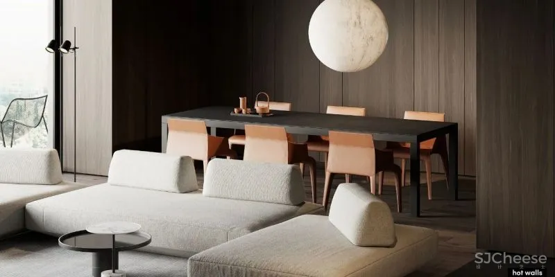 155㎡俄罗斯极简设计,沉静的艺术!