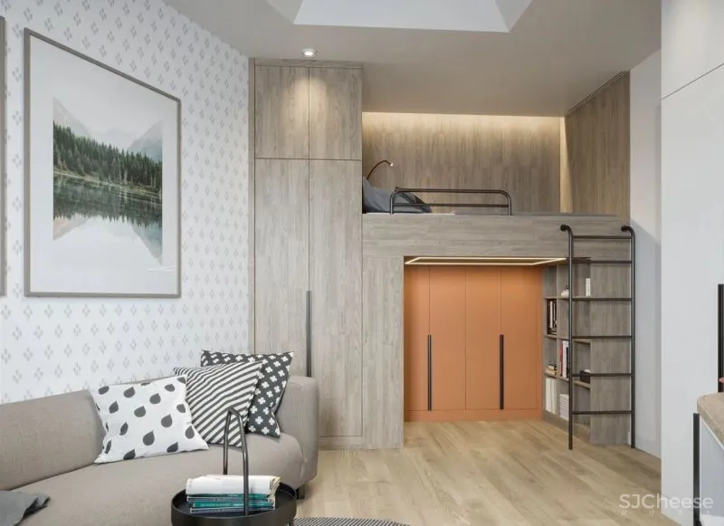 紧凑户型的现代美学