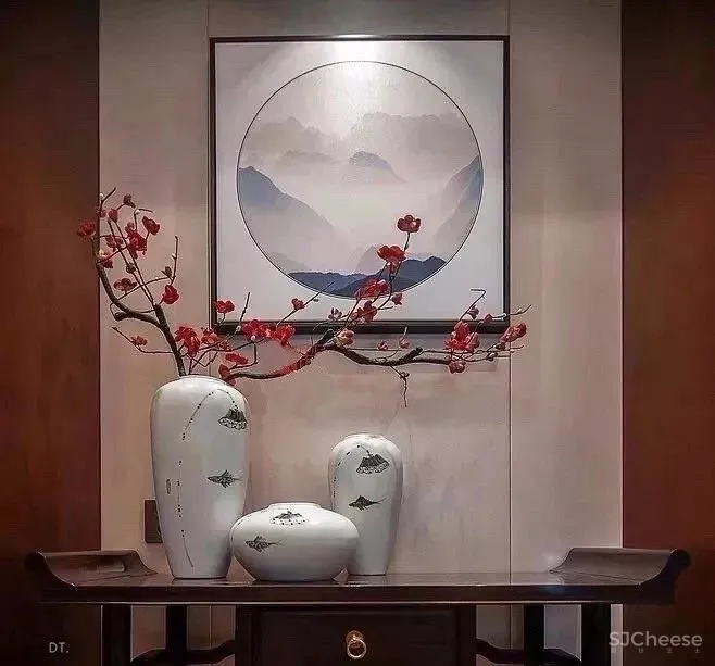 新中式玄关设计,方寸之间自成天地!