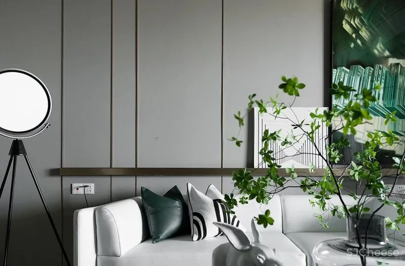 其境设计:现代风个性小户型,尽显优雅高级格调!