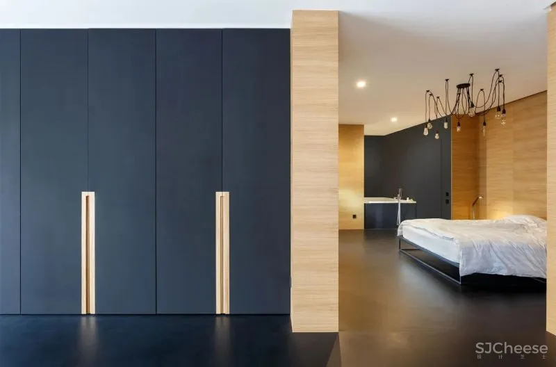 161㎡现代优雅,暗黑魅力