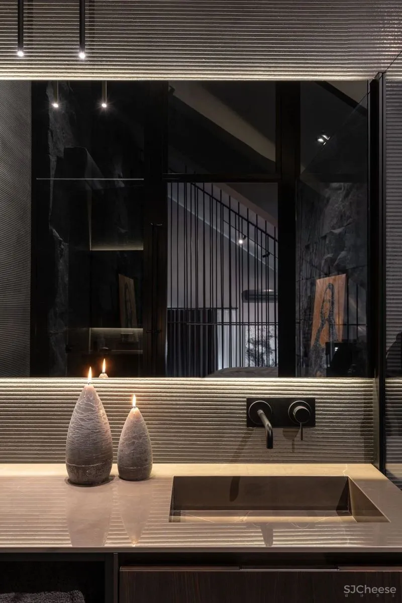 140㎡高级黑，雅痞范！