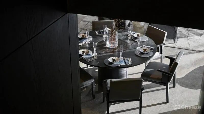 ONE CU壹方设计 成都卓越·晴翠 350㎡气质大宅,麓湖之畔,向心而居