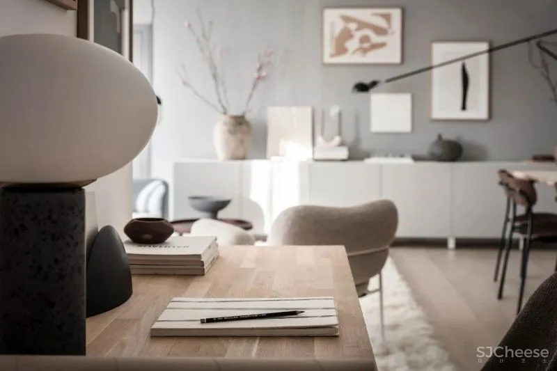 60㎡温柔知性的美,瑞典单身女子公寓