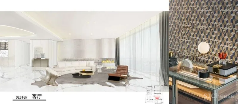 300方江景大宅之姊妹篇,星河璀璨 力设计