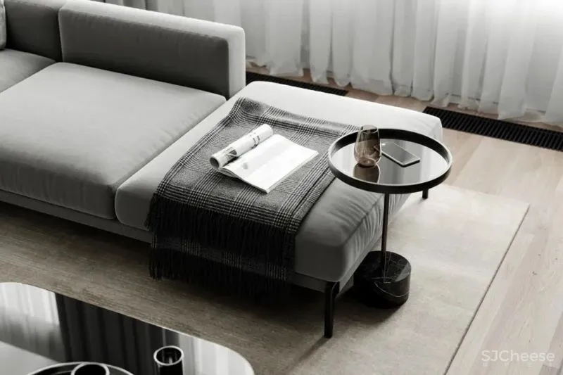 180㎡撞色高级灰住宅，质感十足!