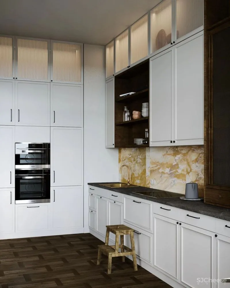 这是一间追求复古风的公寓,却恰到好处地加入了现代元素