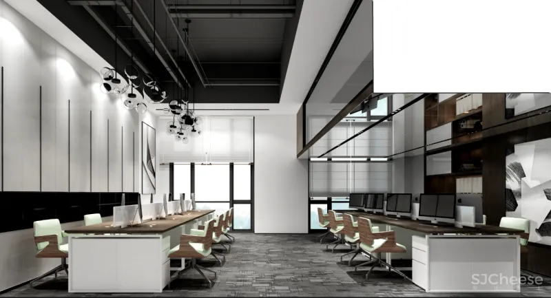 福州 • 6#楼办公样板-会所 JKD间空