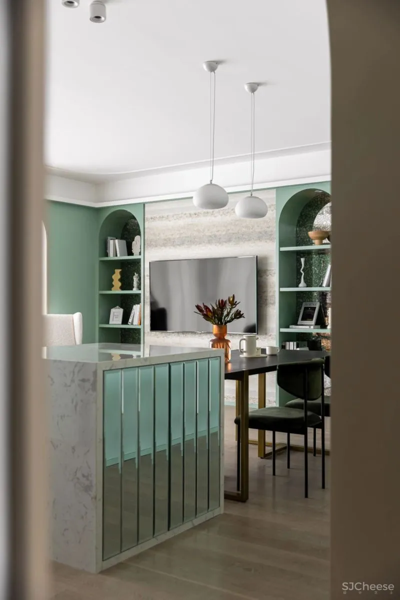 现代轻复古风,浪漫自然的家居感 花漾美作