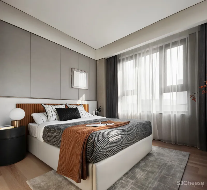 LESTYLE 乐尚设计:254㎡艺术住宅,家的鎏金光影!