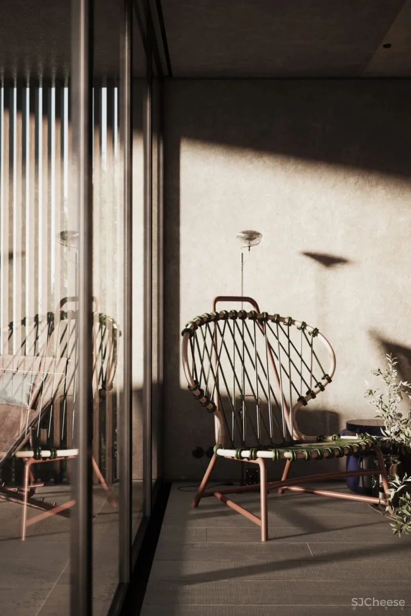 大地色极简别墅，不一样的格调