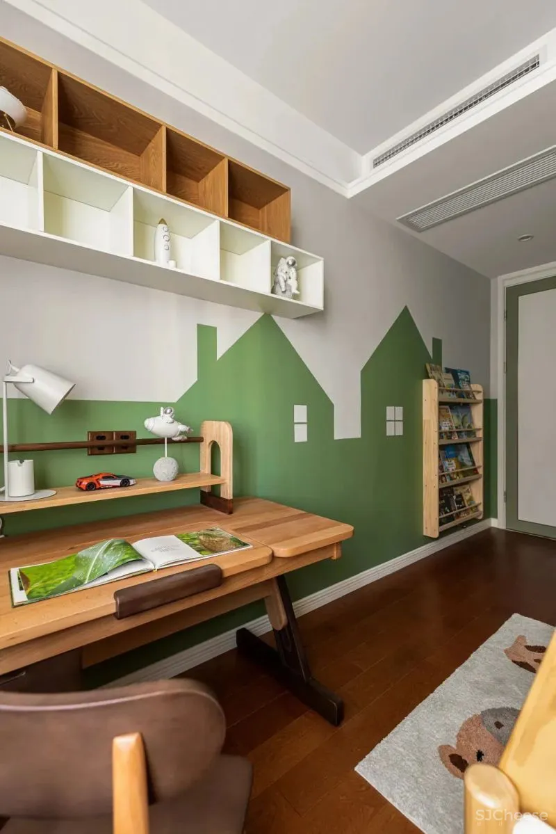 90㎡复古混搭浪漫精致室内设计