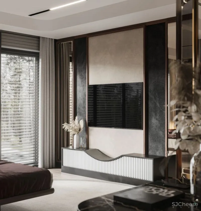 素雅现代的海滨别墅,通透