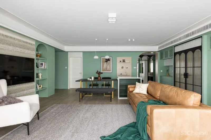 现代轻复古风,浪漫自然的家居感 花漾美作