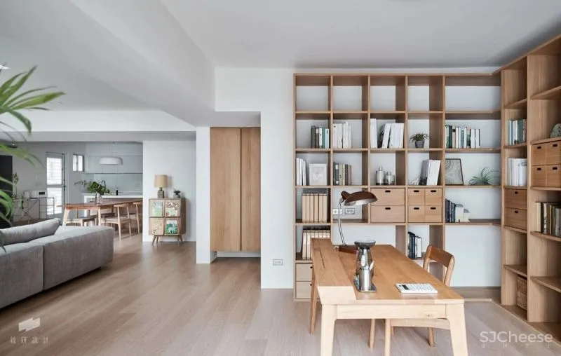 165㎡原木复式,温暖质感