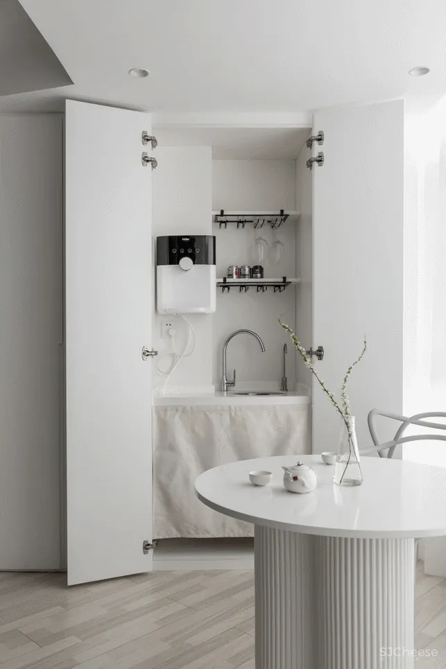 两道弧线串联起来的家，重新定义功能 理居设计