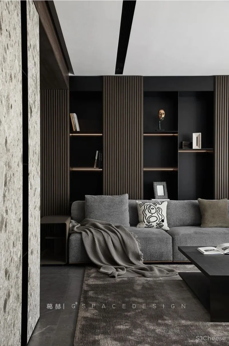 【新作】丨葛贺：270㎡平层实景，恰到好处的精致