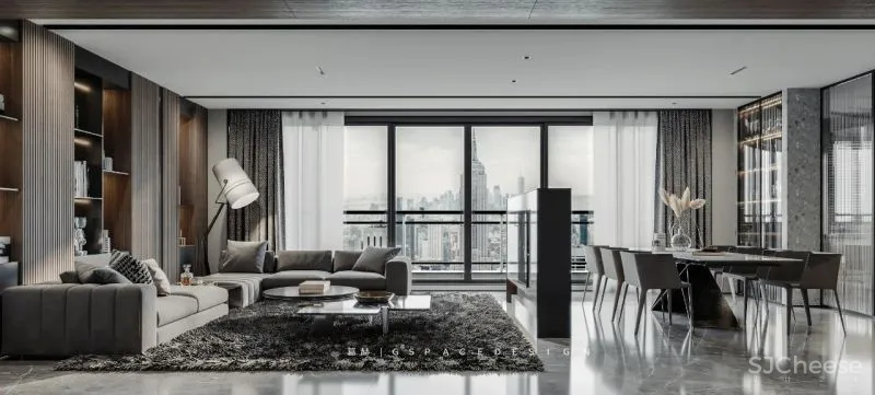 【新作】丨葛贺：270㎡平层实景，恰到好处的精致