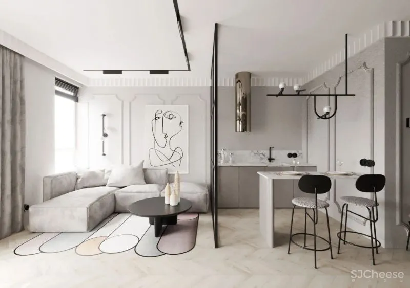 42㎡小户型,一个人住超舒服!