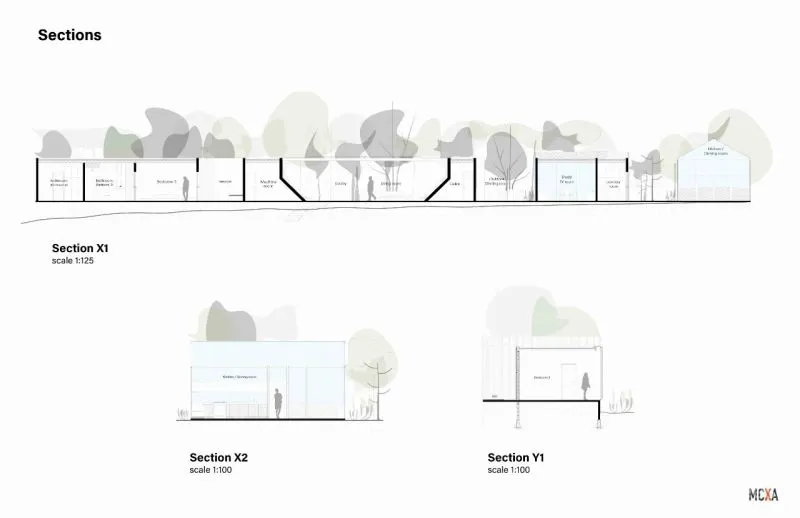 Mauricio Ceballos 墨西哥 融入大自然的林间景观别墅