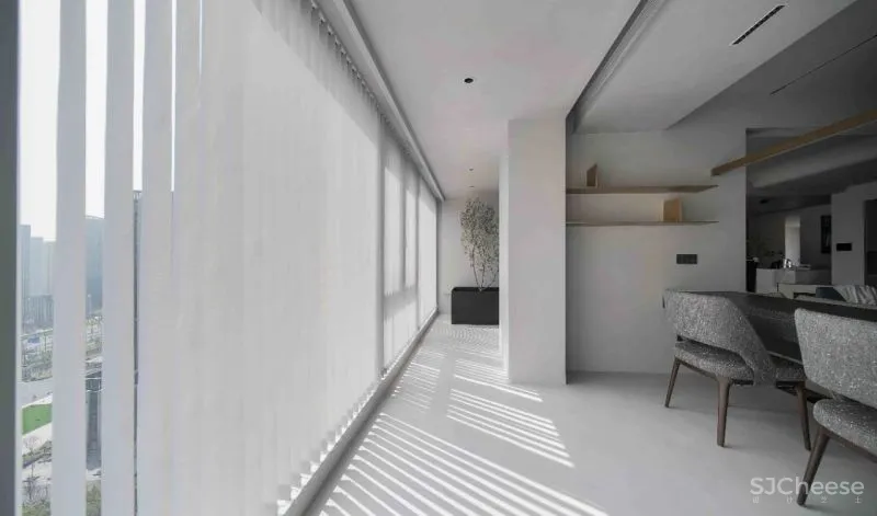 两户改一户,构造简致生活大平层︱辰佑设计