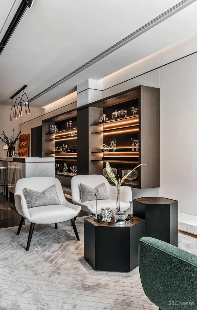 艺居设计:450㎡气质别墅,会呼吸的人居美学空间!