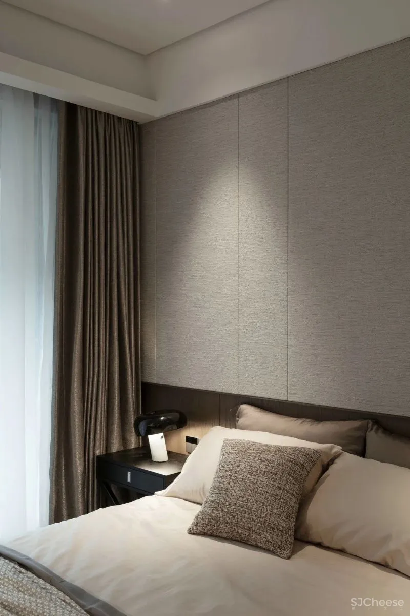 180㎡简约大平层，温和质感的湖畔住宅 南筑设计