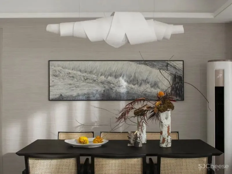 水墨韵律 素雅花艺,独有的东方气韵 观致设计