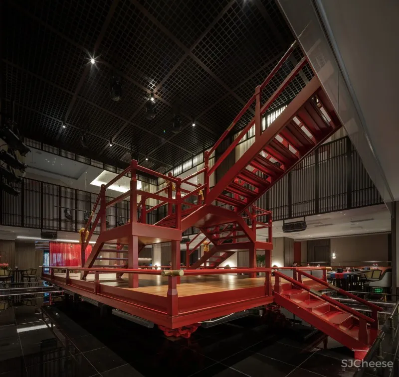 康薇×佑与空间设计—相声江湖·青曲茶馆