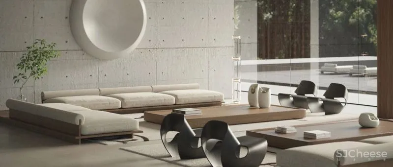 超低调的日式极简豪宅，美得如此清新脱俗！