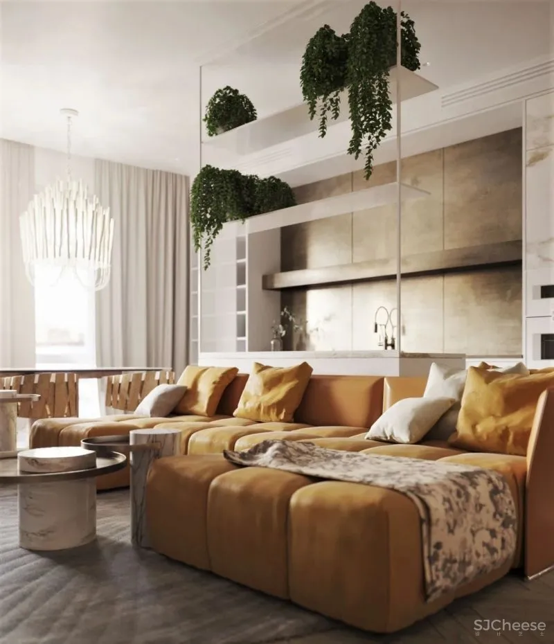 Muka Design 280㎡精致大平层,奢华不失温暖