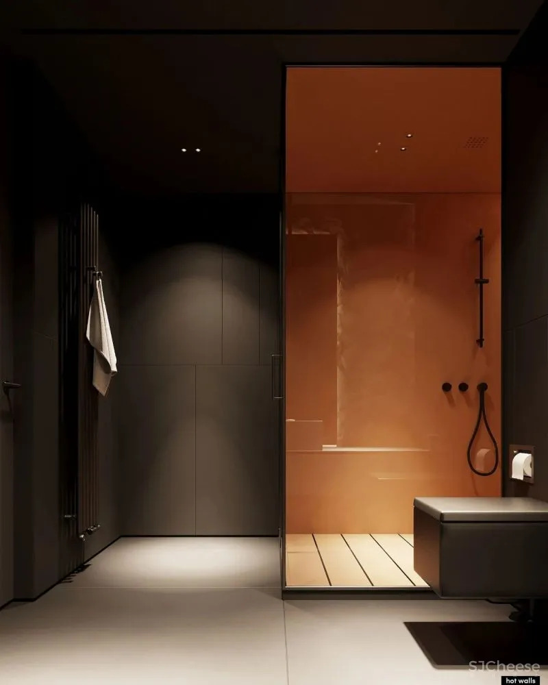 155㎡俄罗斯极简设计,沉静的艺术!