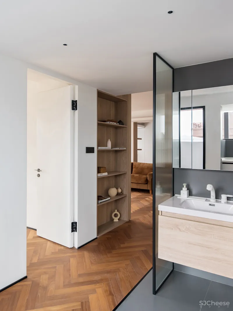 220㎡顶楼复式,精致木质感,舒适而自然!