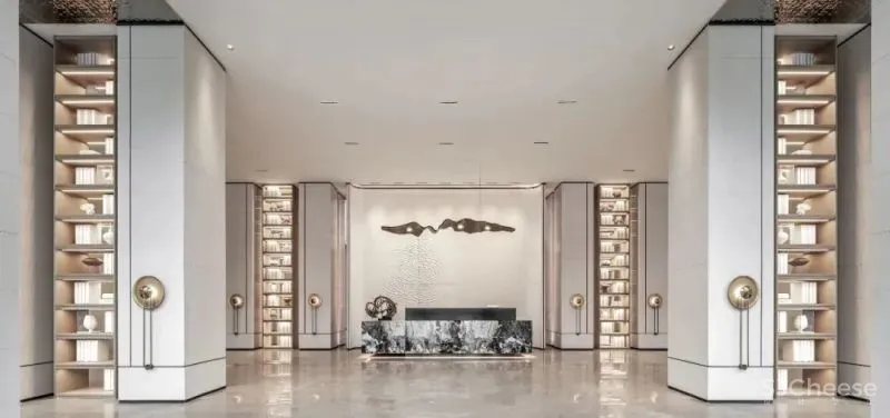 以山海之形,抒写极简诗意空间 大森设计