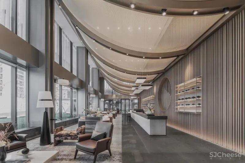 HWCD新作丨东方雅奢美学——苏州万科·江上雅苑售楼处