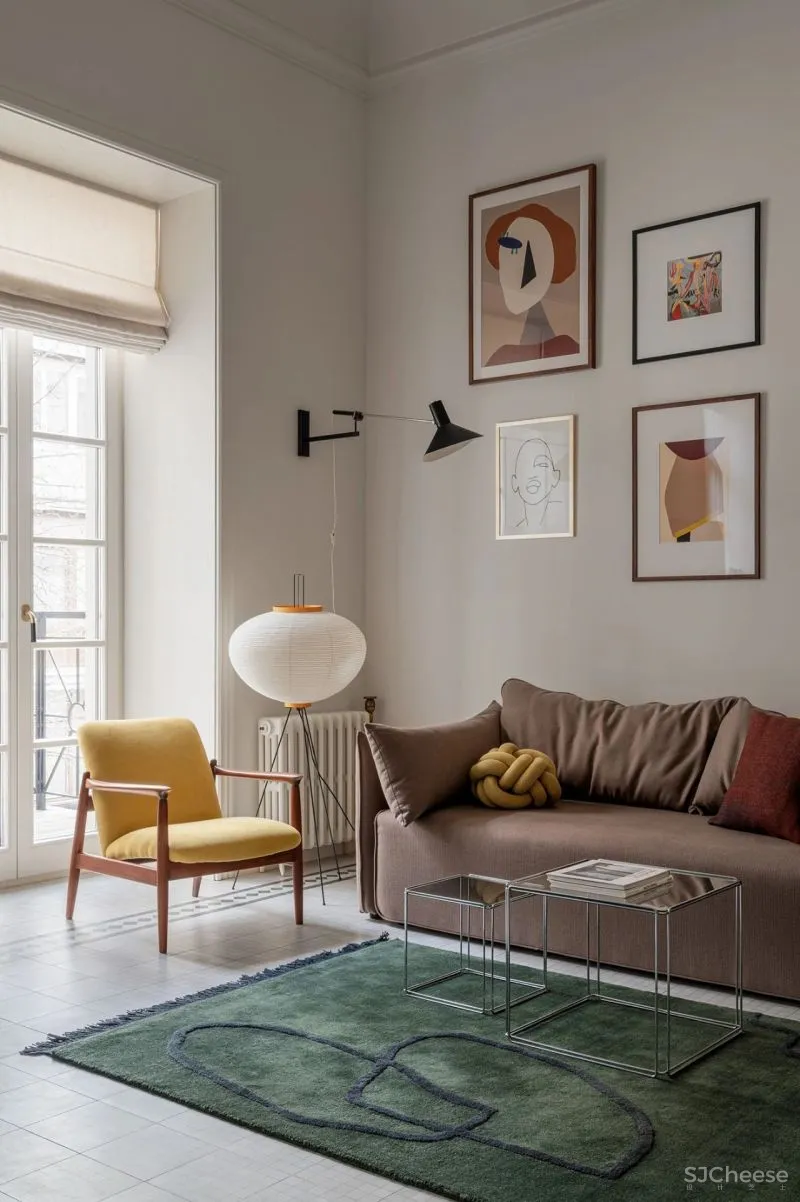 推荐交流—轻古典色彩公寓