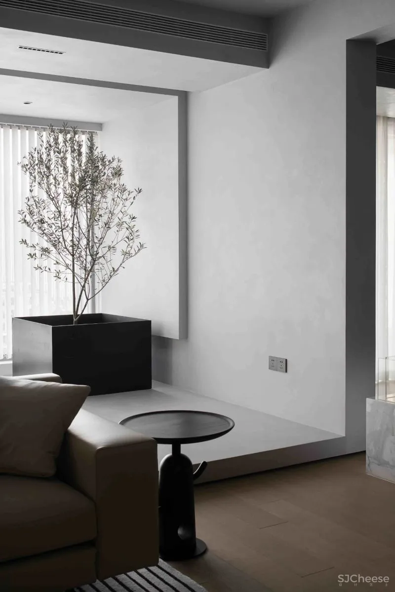 两户改一户,构造简致生活大平层︱辰佑设计